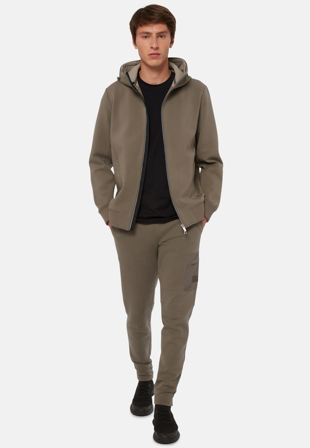 HOODIE BOGGI VERDE ALGODON (23A003401)