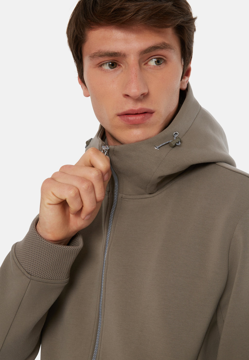HOODIE BOGGI VERDE ALGODON (23A003401)