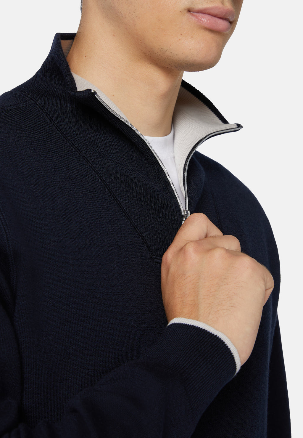 SWETER BOGGI AZUL OSCU LANA (23A006001)