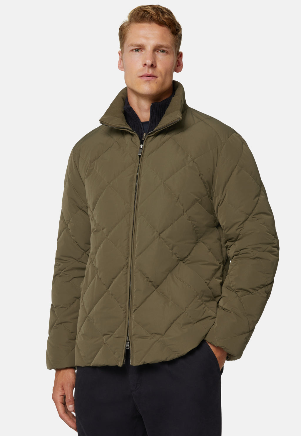 CHAQUETA BOGGI VERDE POLIESTER (23A012701)