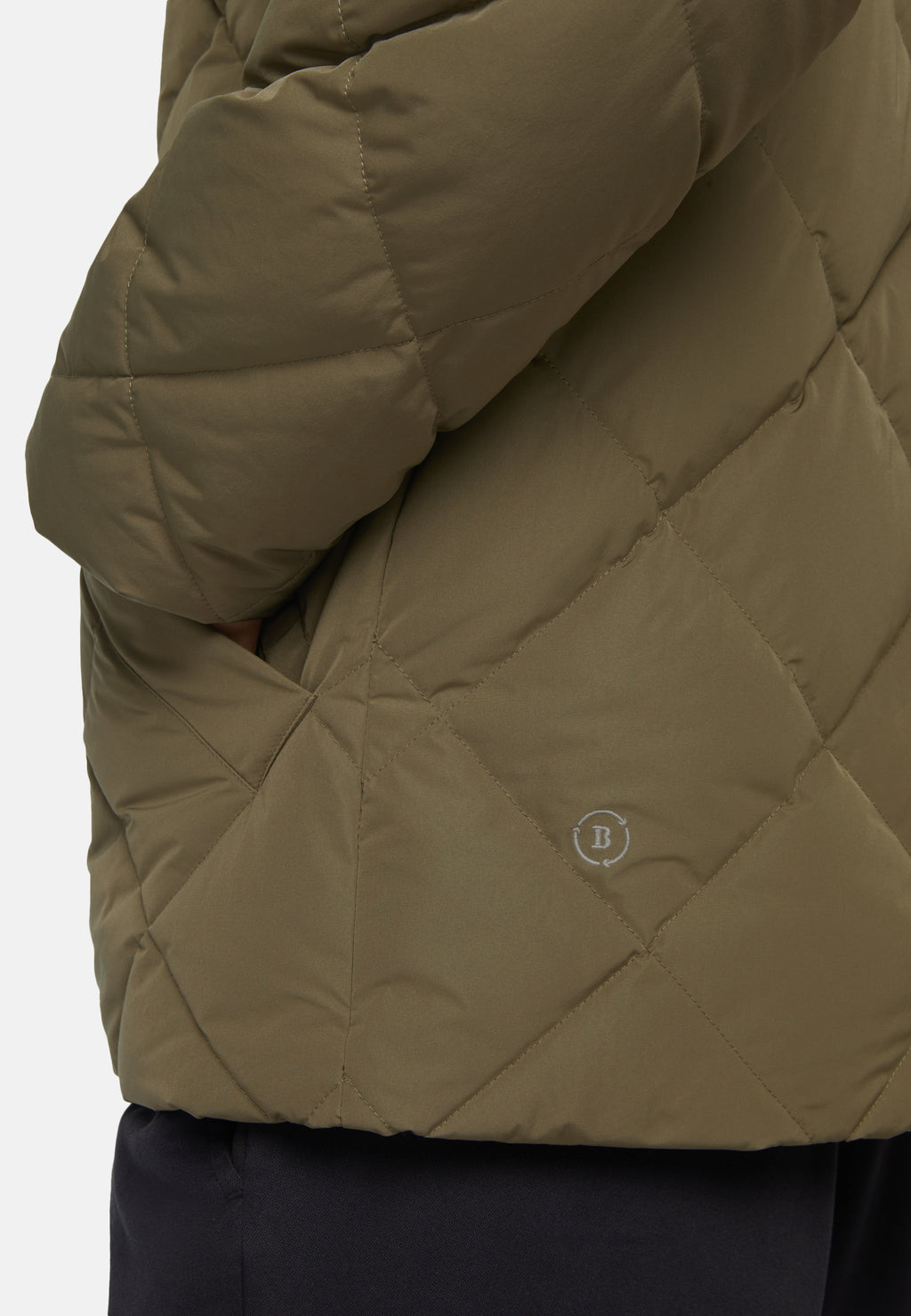 CHAQUETA BOGGI VERDE POLIESTER (23A012701)