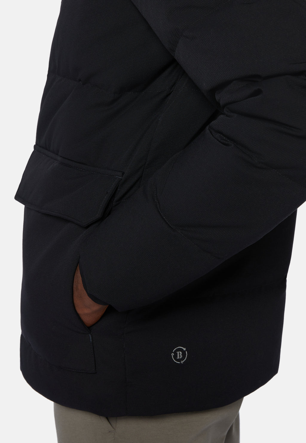 CHAQUETA BOGGI NEGRO NYLON (23A013404)