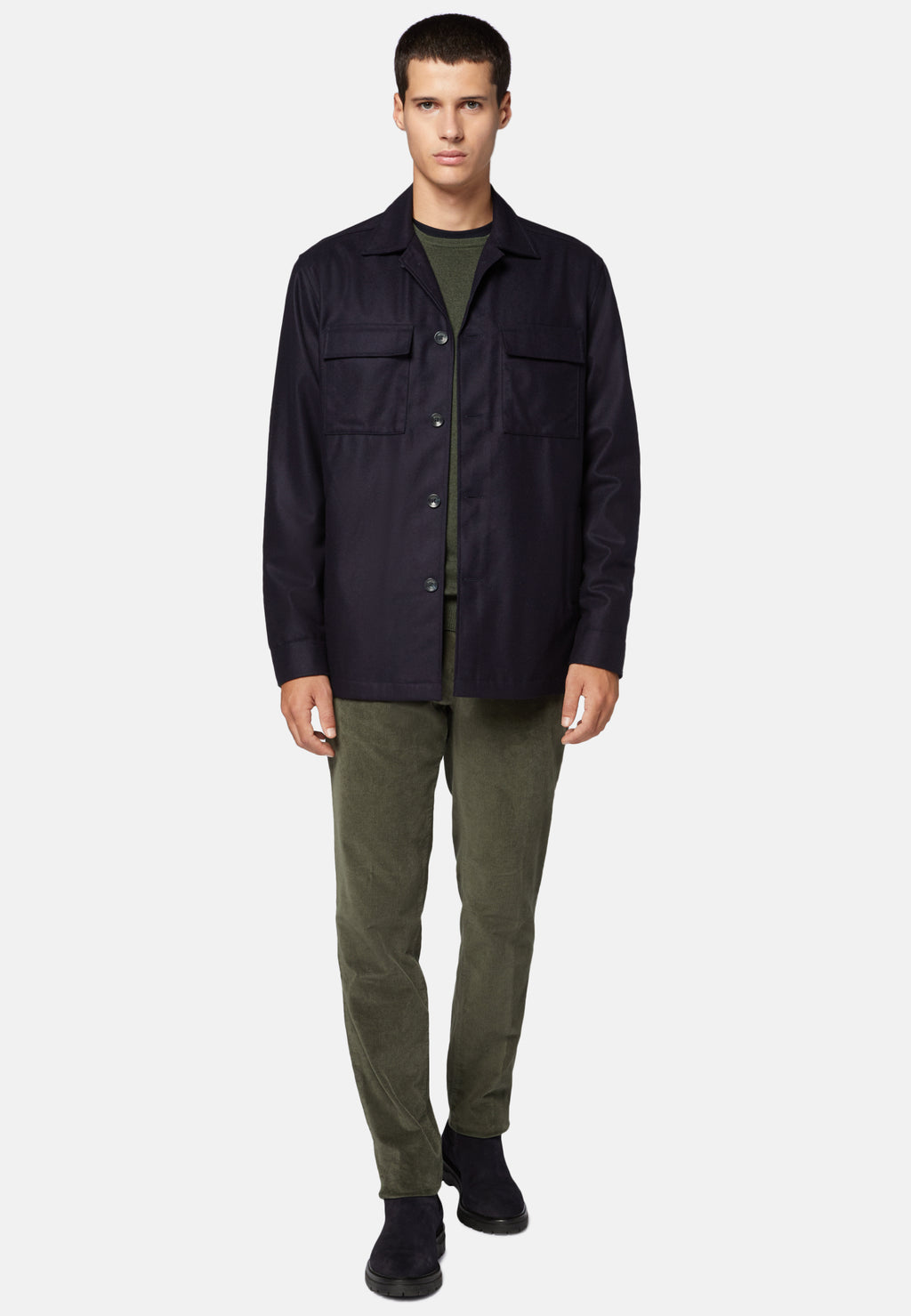CHAQUETA BOGGI AZUL OSC LANAVERGEN (23A027604)