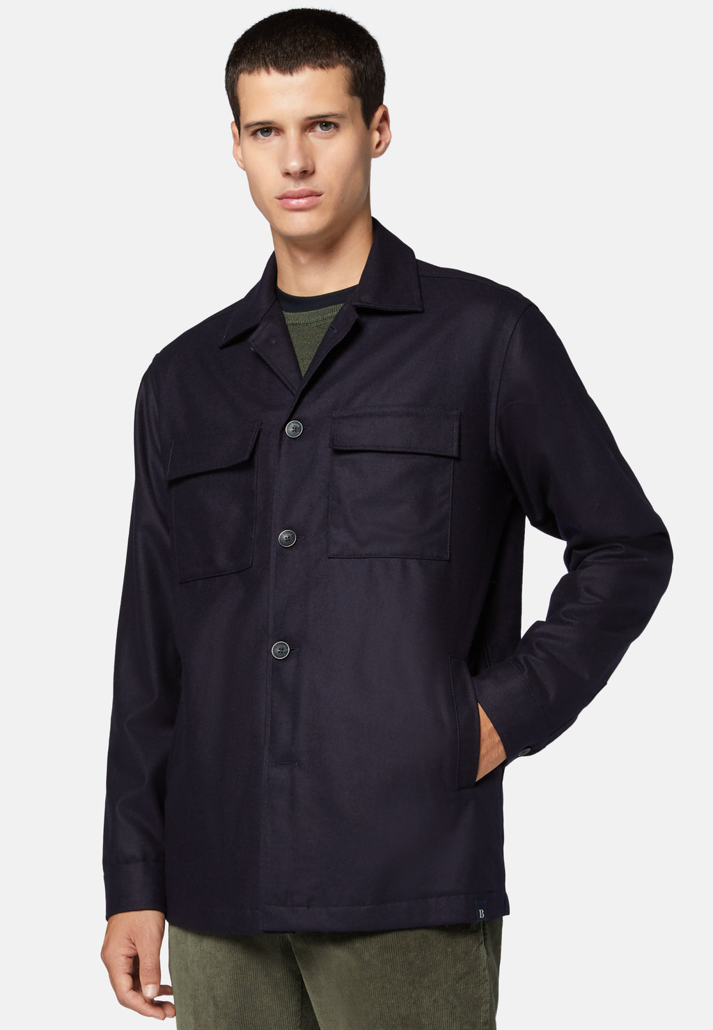 CHAQUETA BOGGI AZUL OSC LANAVERGEN (23A027604)