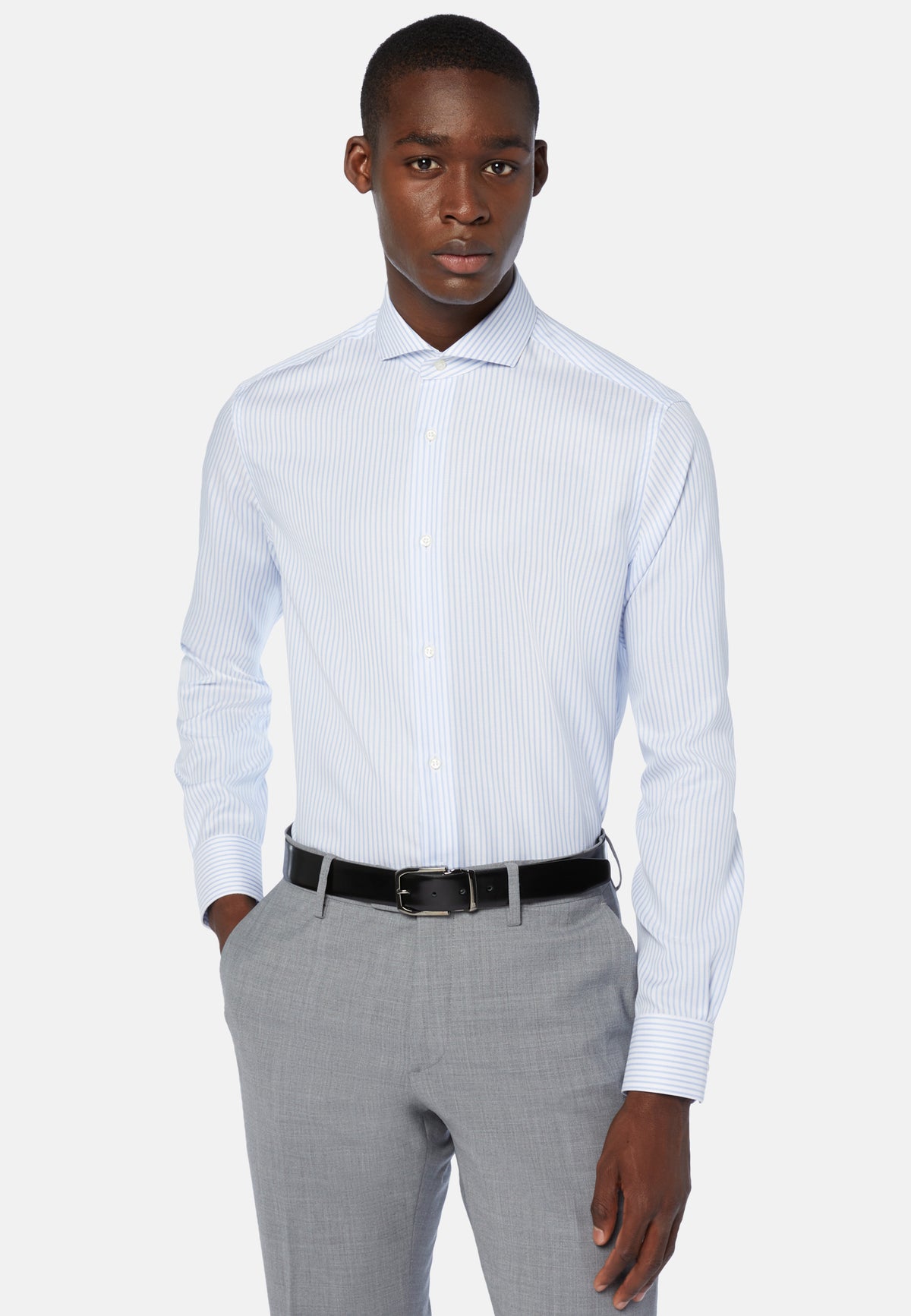 Camisa Hombre Clásica  Blanca B.