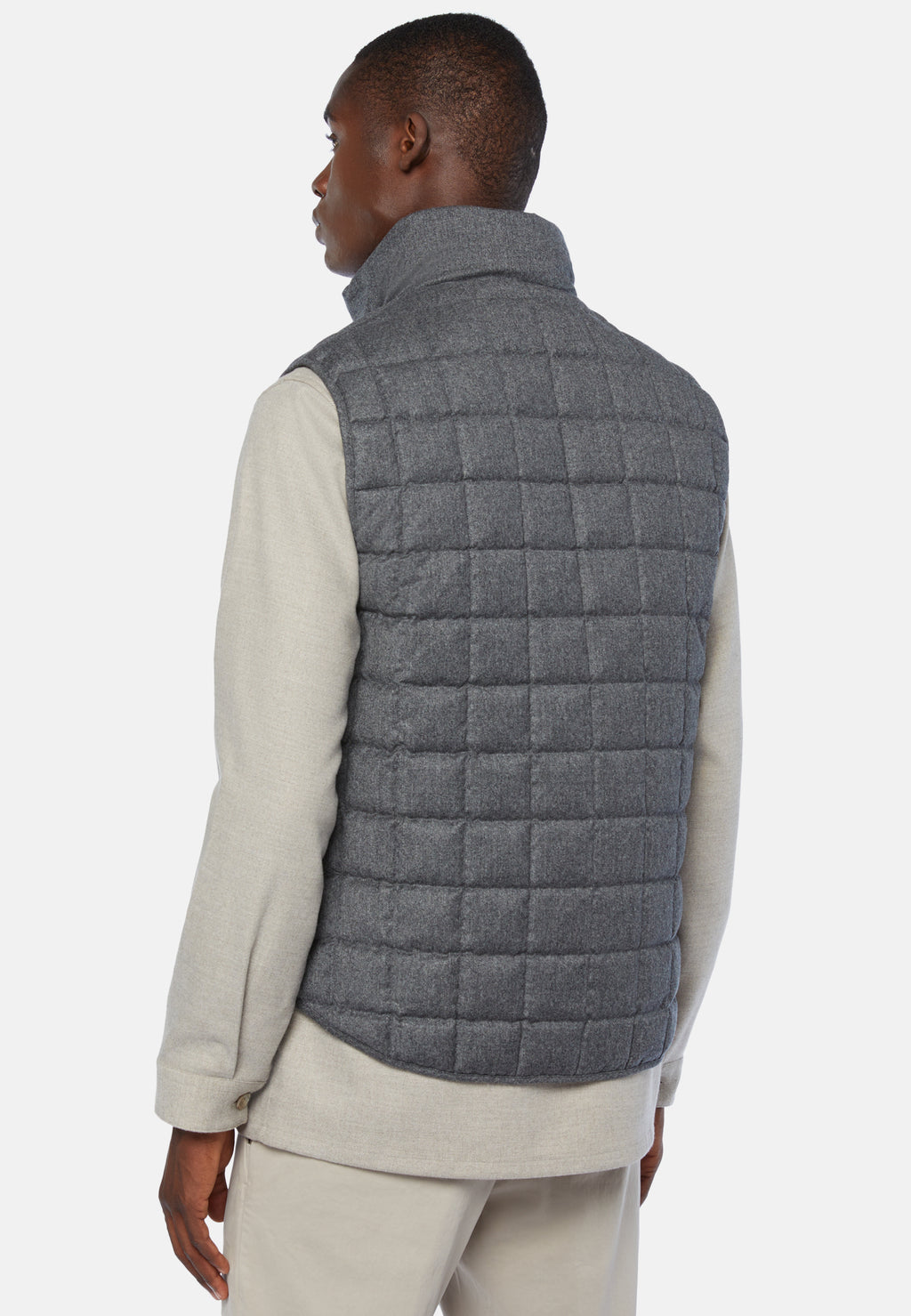 CHALECO BOGGI GRIS algodon+poly (23A048303)