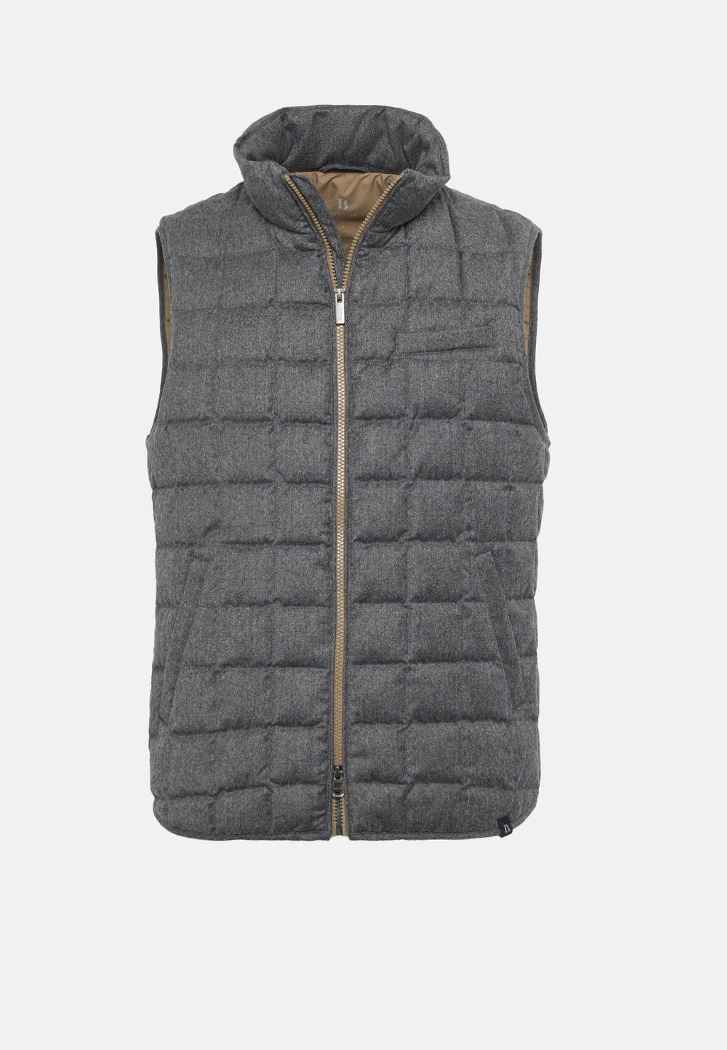 CHALECO BOGGI GRIS algodon+poly (23A048303)