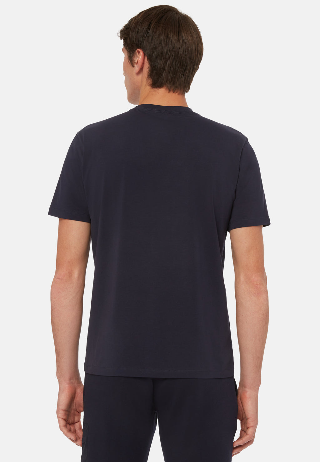 CAMISETA-TSHIRT BOGGI AZUL OSC ALGODON (23A048801)
