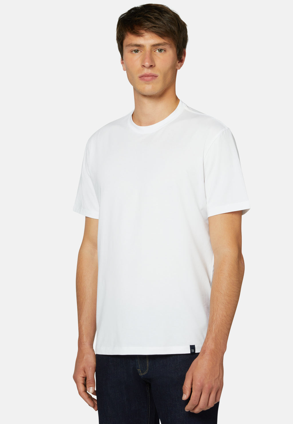 CAMISETA-TSHIRT BOGGI BLANCO ROUND ALGODON (23A048802)