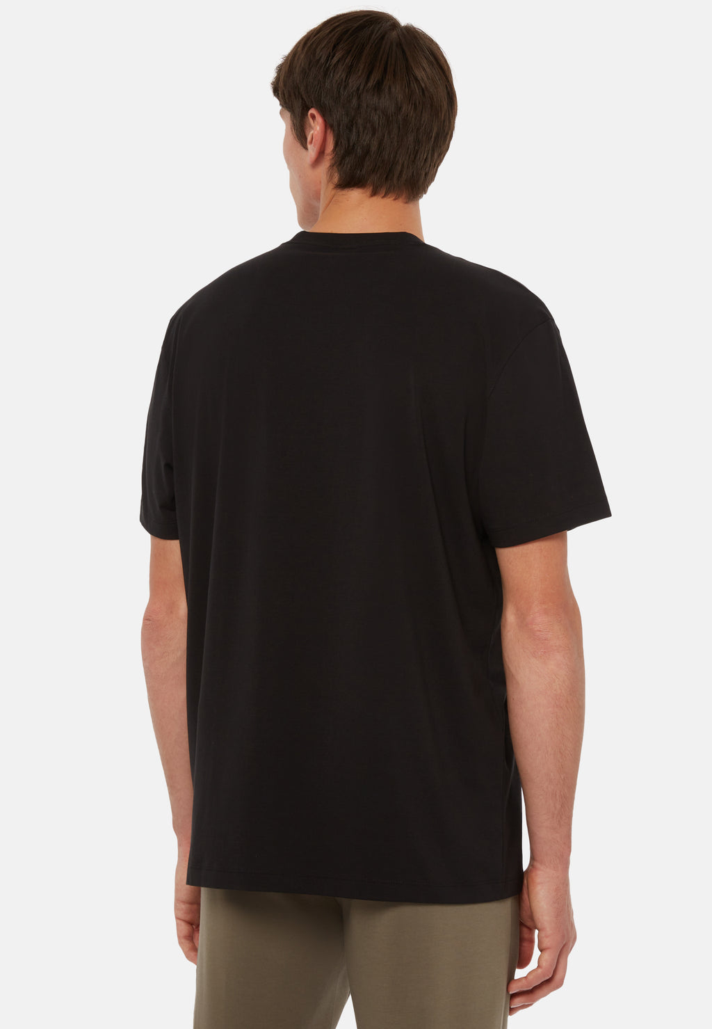 CAMISETA-TSHIRT BOGGI NEGRO  ROUND ALGODON (23A048807)