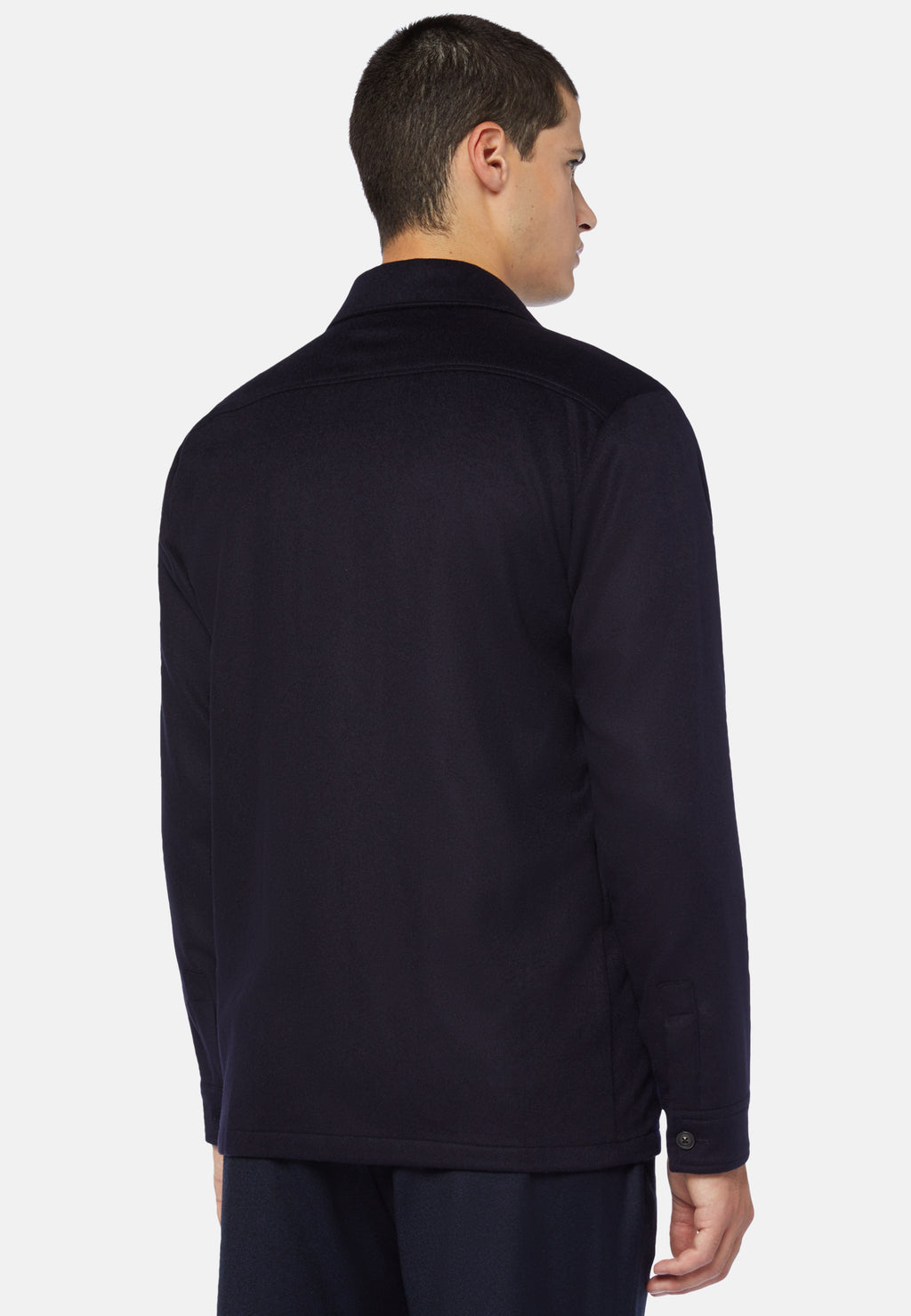 CHAQUETA BOGGI AZUL CASHIMIRE (23A049702)