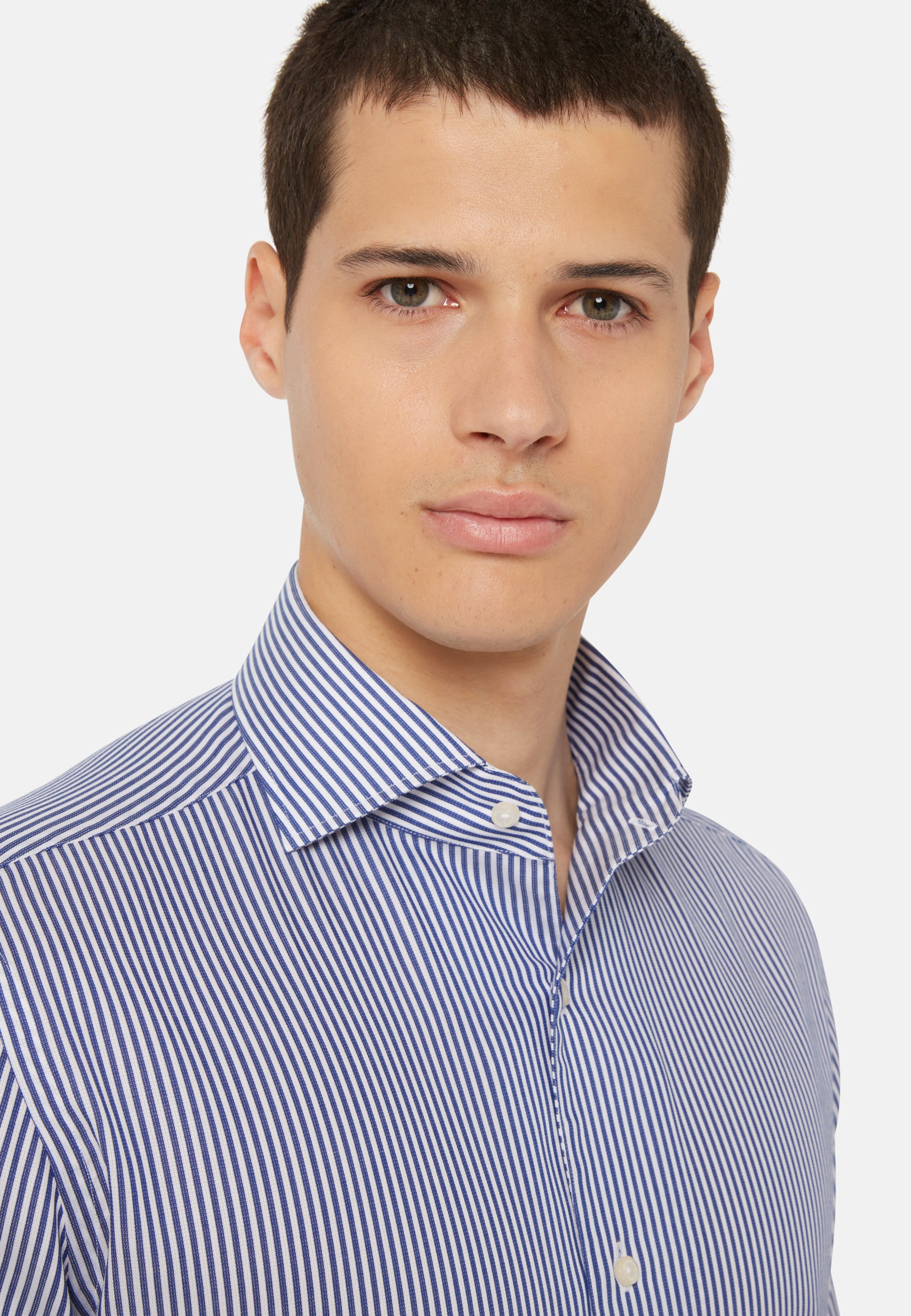 Camisa Azul Cielo Rayas B.