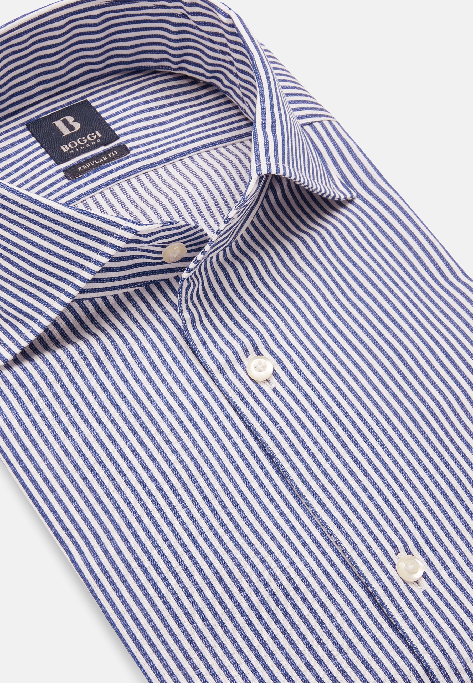 Camisa Azul Cielo Rayas B.