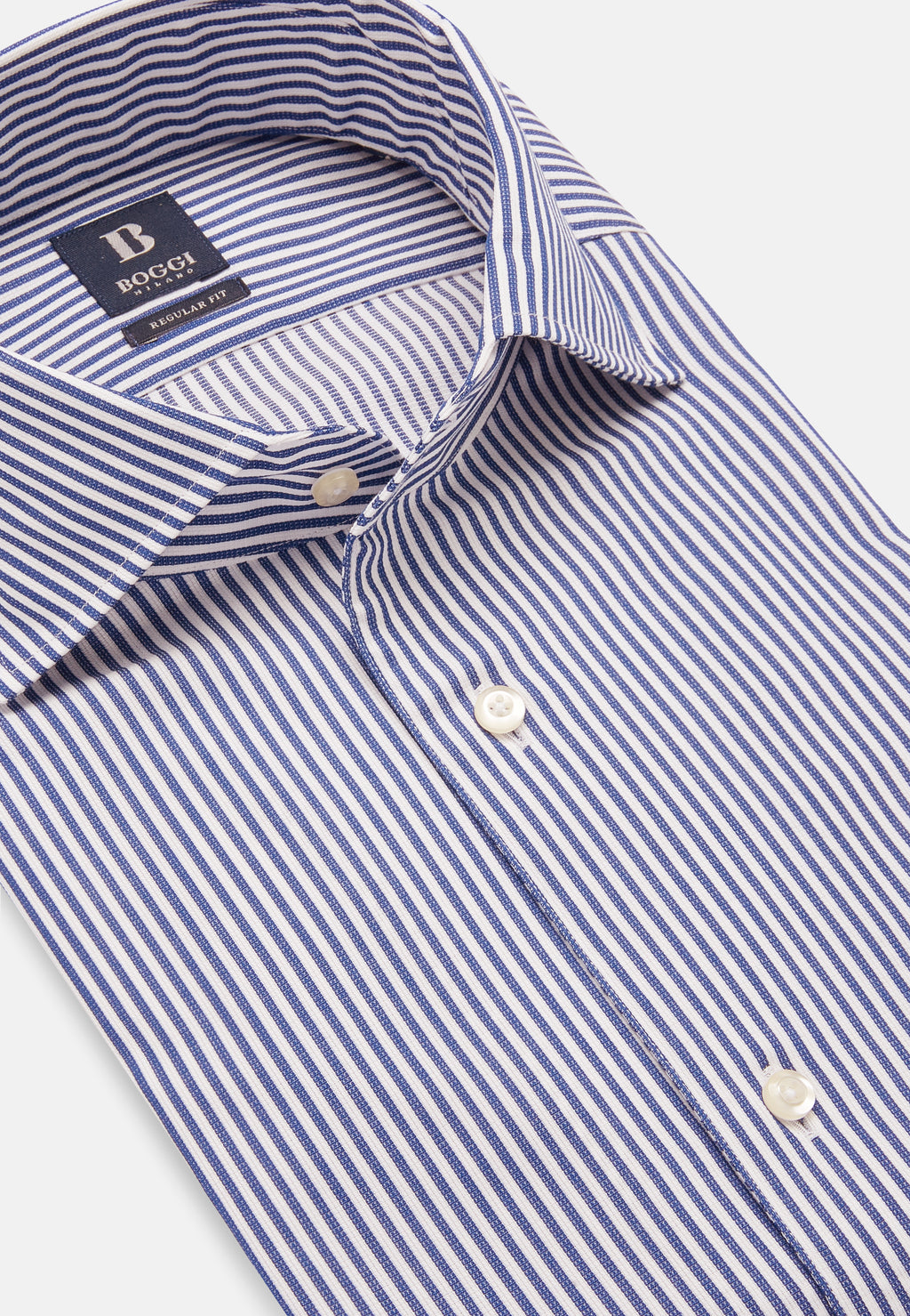 CAMISA SPORT BOGGI AZUL RYAS  algodn (23A053301)