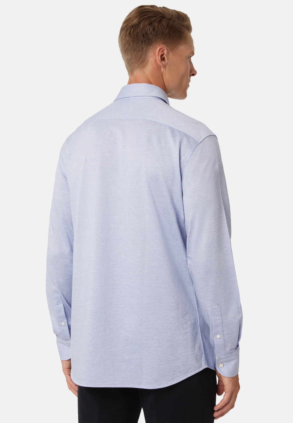 CAMISA BOGGI AZUL algodon (23A068702)