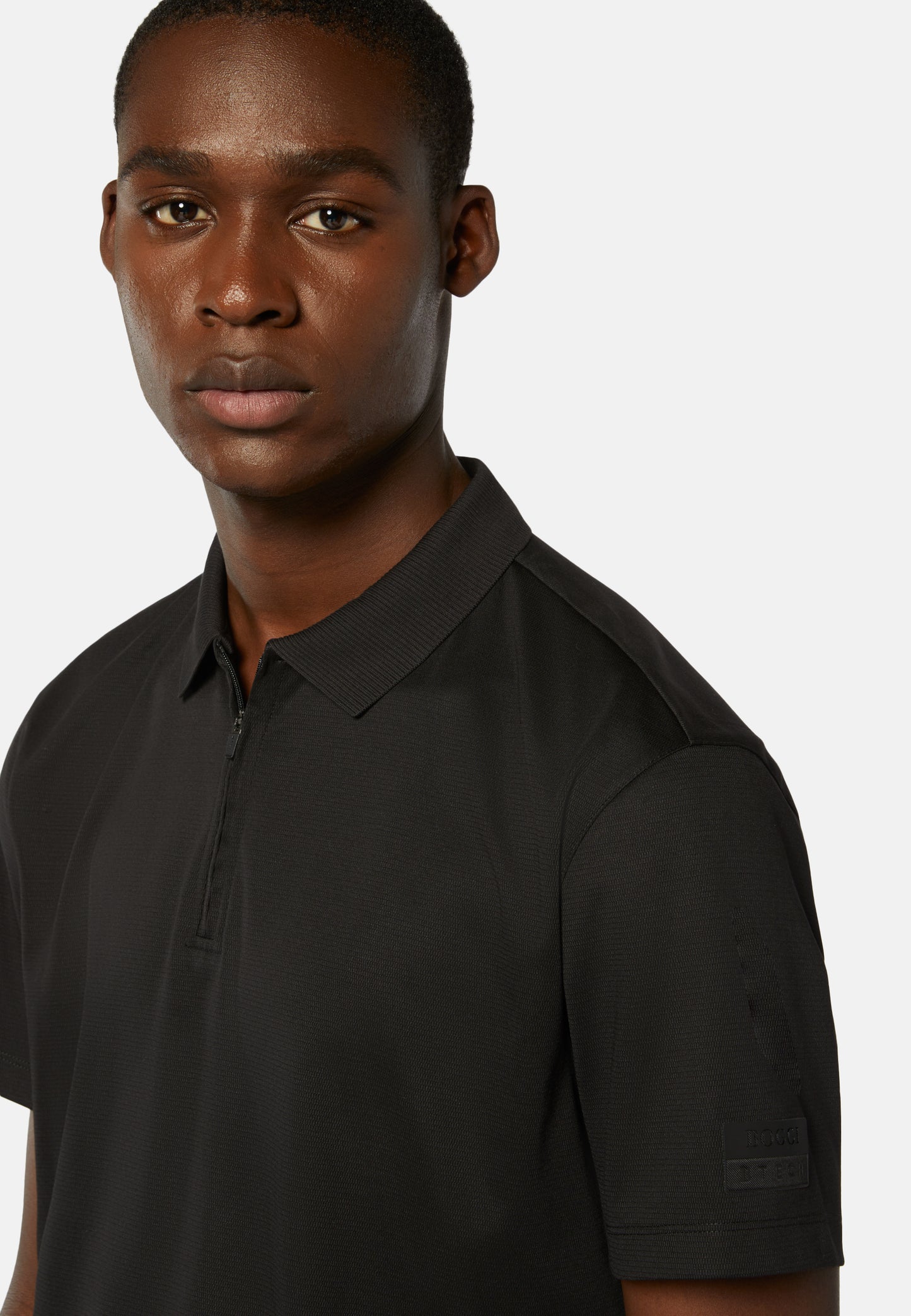 CAMISETA POLO BOGGI NEGRO ALGODON (23P005102)