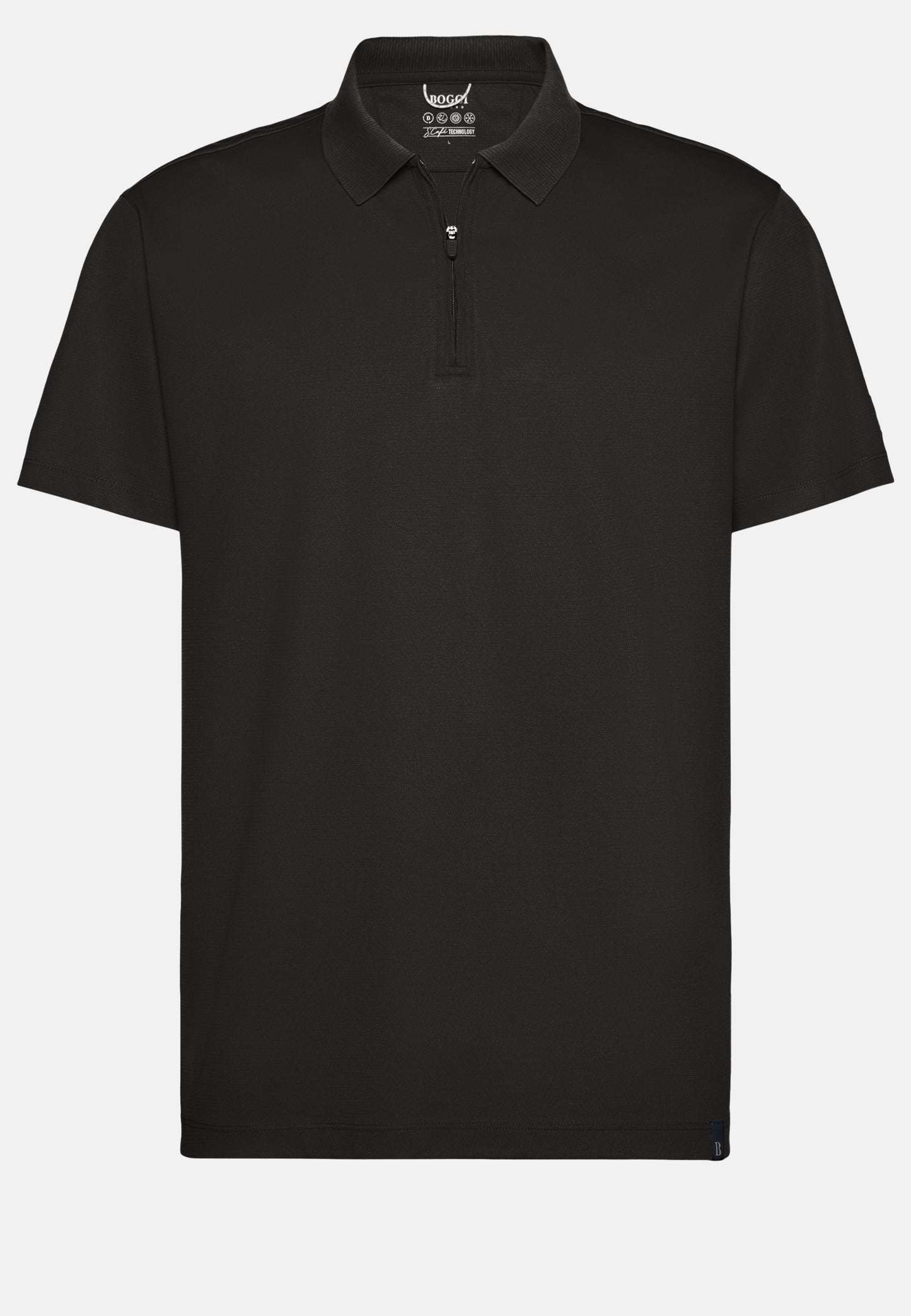 CAMISETA POLO BOGGI NEGRO ALGODON (23P005102)