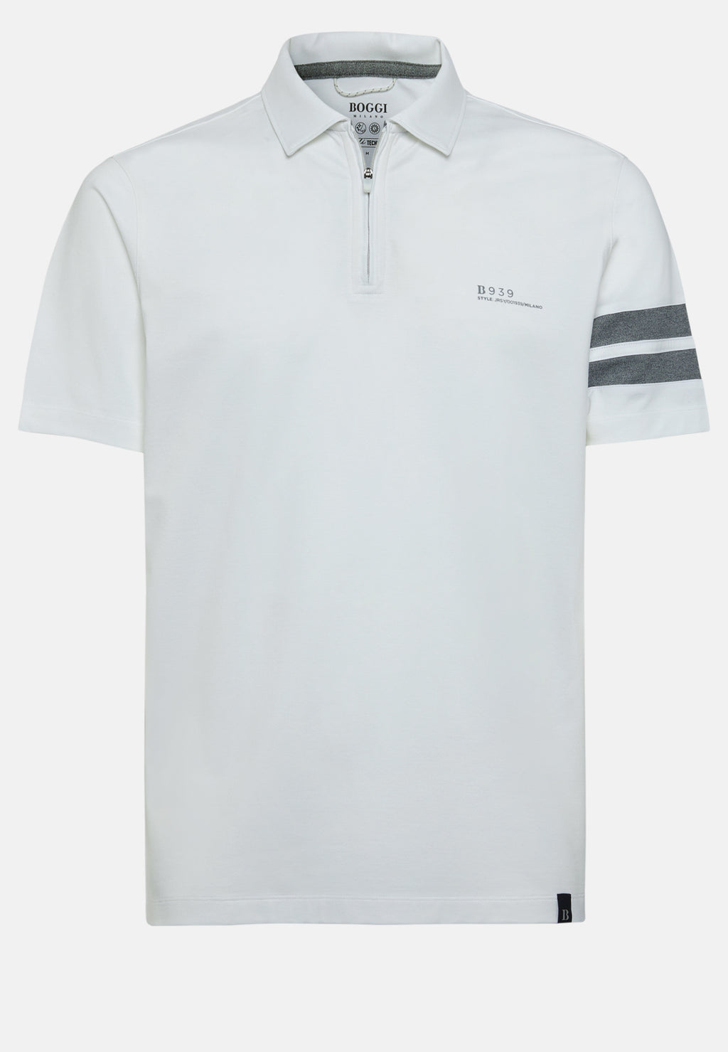 CAMISETA POLO BOGGI BLANCO ALGODON (23P005501)