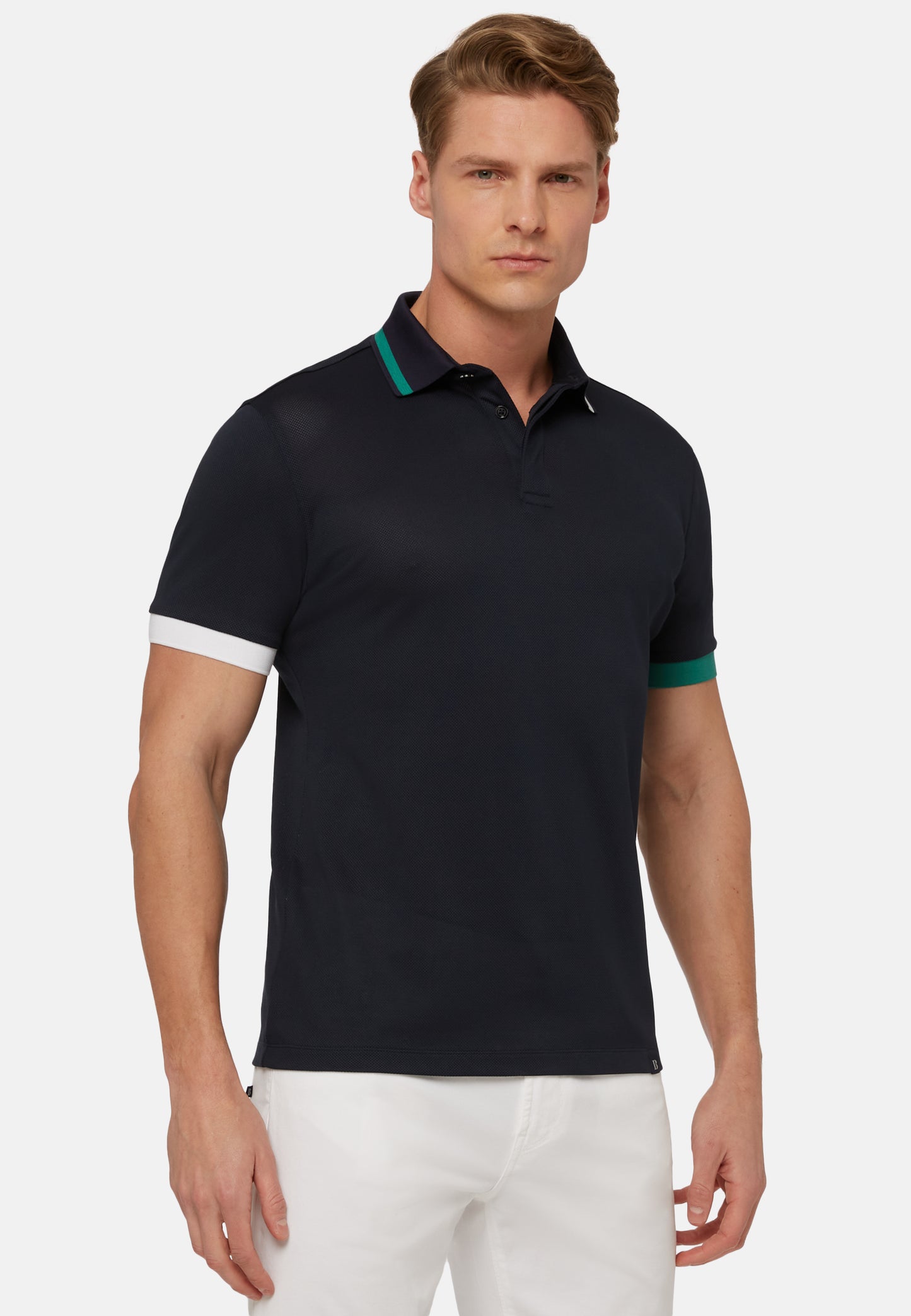 CAMISETA POLO BOGGI AZUL ALG (23P006701)