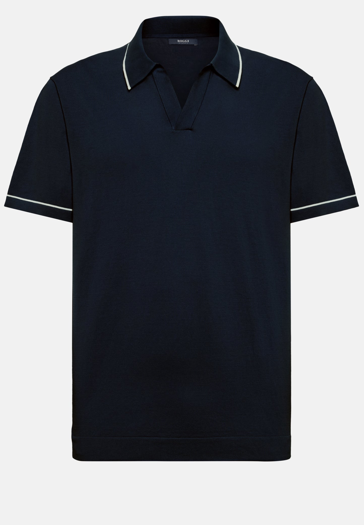 CAMISETA POLO BOGGI AZUL ALGODON (23P010601)