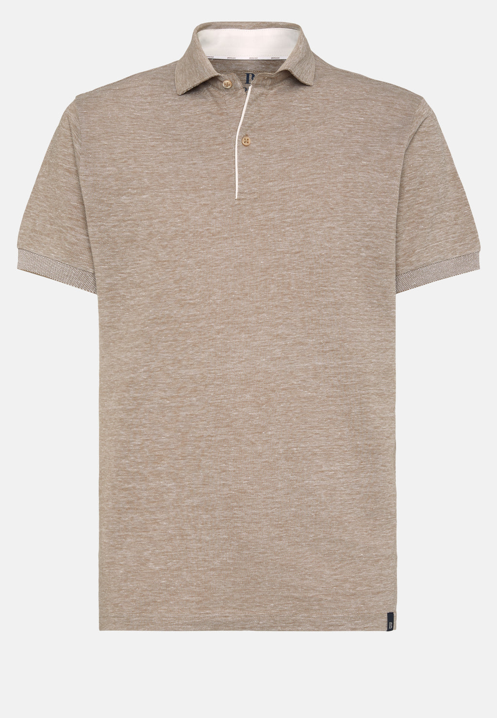 CAMISETA POLO BOGGI CAFE ALG + LINO (P032103)