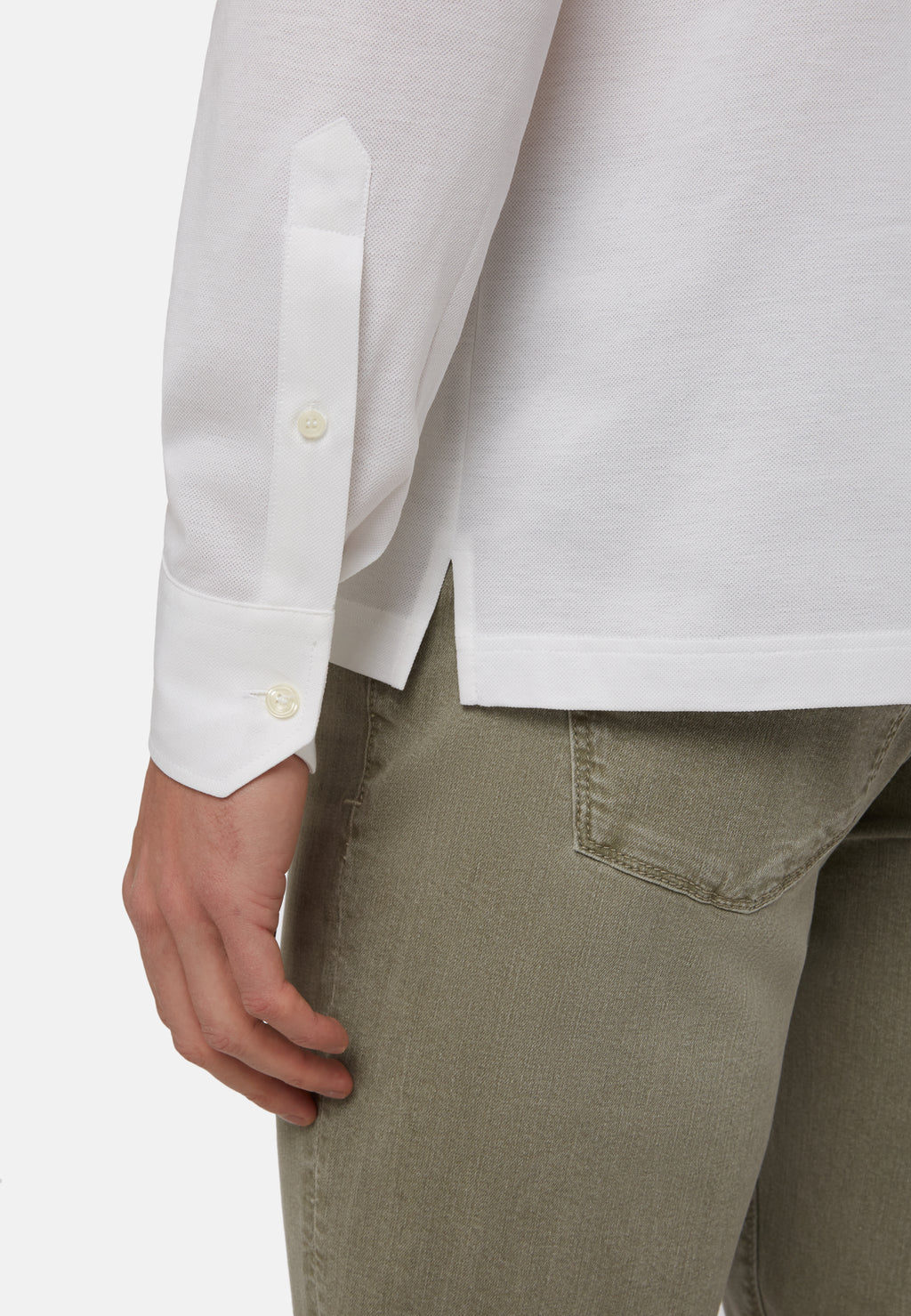 CAMISA BOGGI BLANCO ALGODON (P048101)