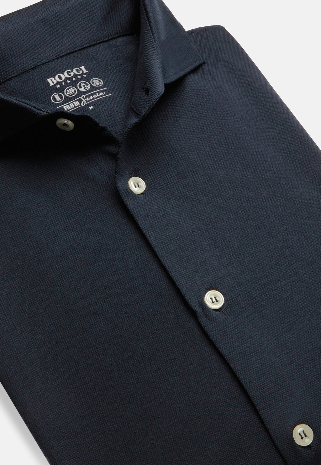 CAMISA BOGGI AZULALGODON (P048102)