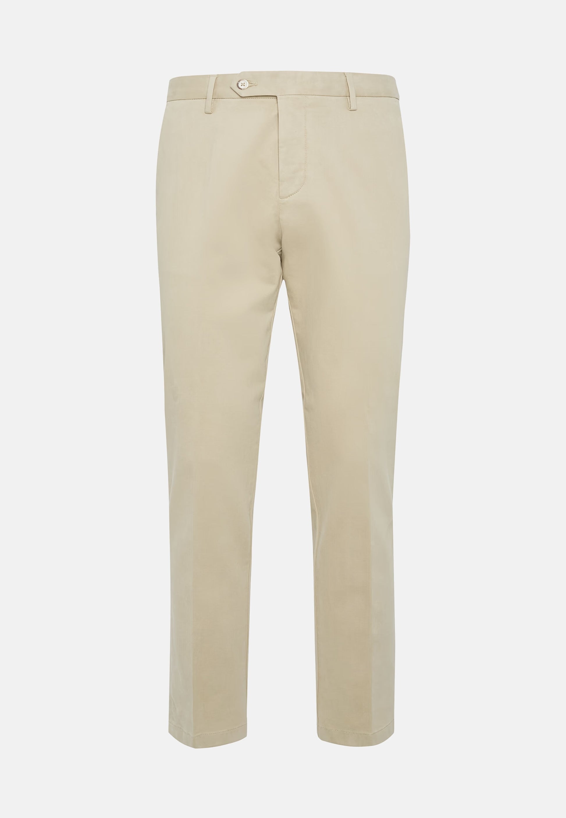 Pantalón Beige en Algodón con Elastano B.