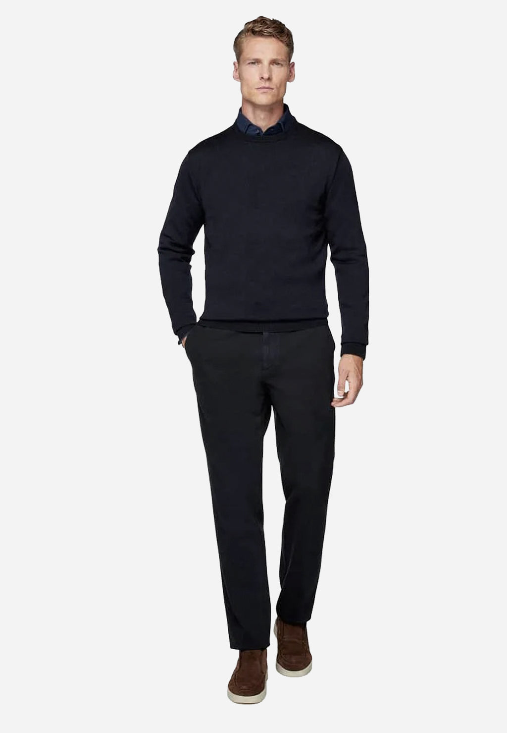 Pantalón Azul Hombre Boggi M.