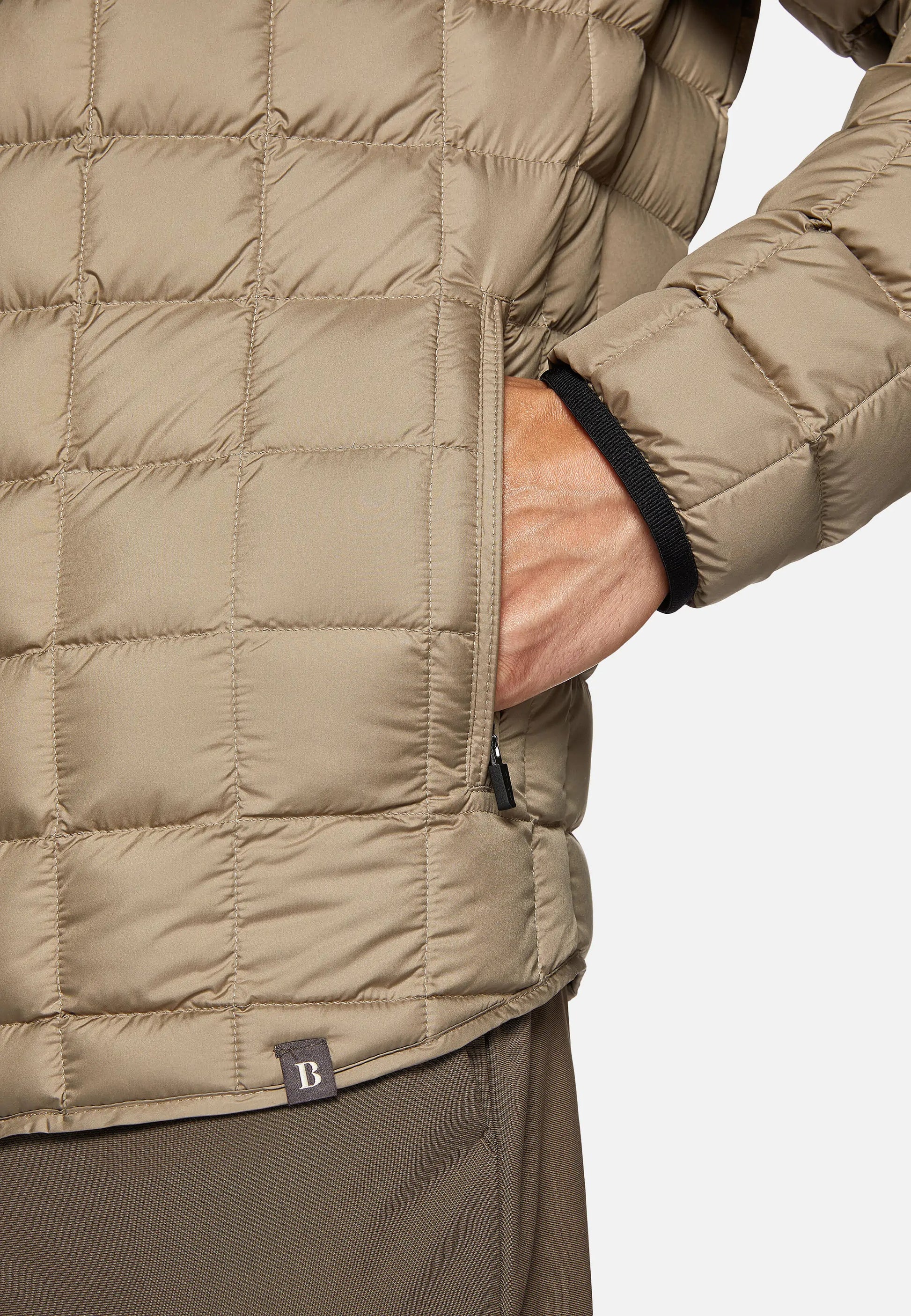 Chaqueta Bomber Beige B.