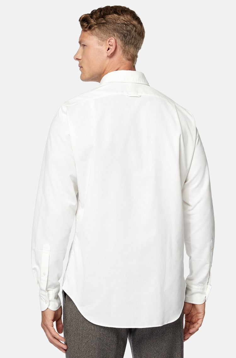 Camisa Sport Marfil en Poliéster/Algodón B.