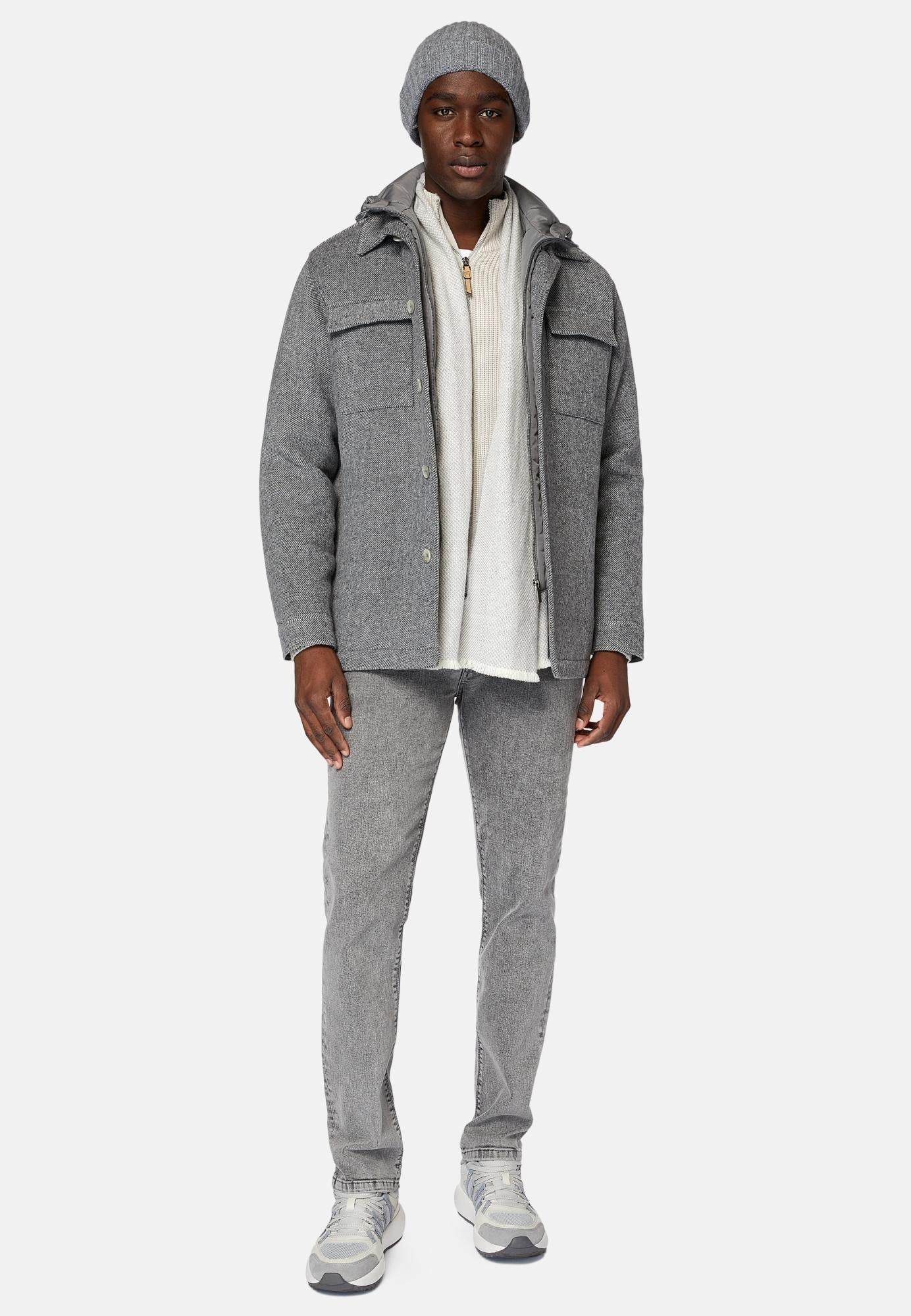 Chaqueta Link Shirt Jacket Gris B.