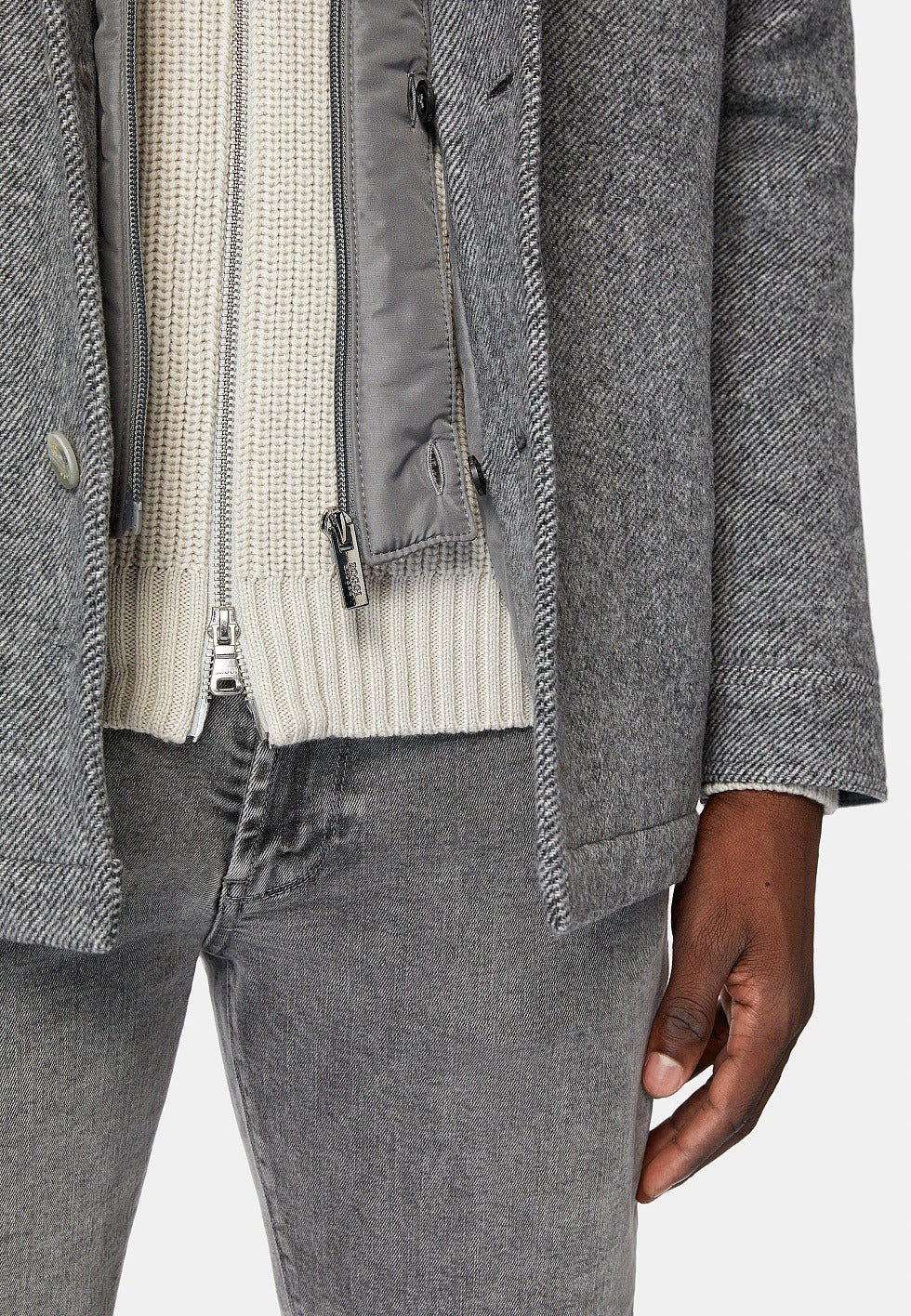 Chaqueta Link Shirt Jacket Gris B.