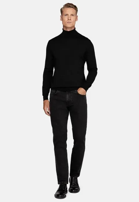 Jeans Clasic Color Negro B.