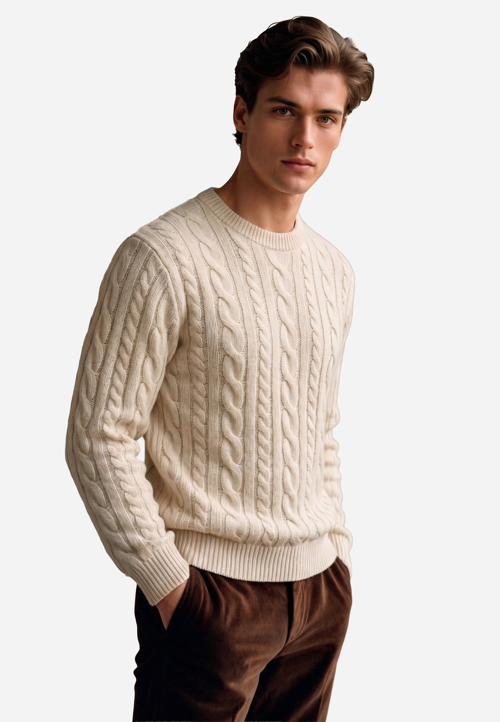 Sweater Beige Hombre B.M.