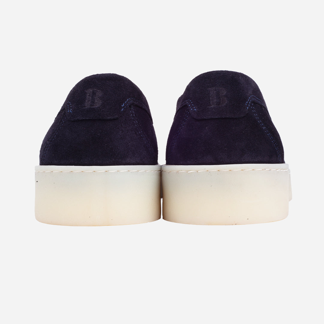 Zapato Azul Gamuza Hombre Boggi M.