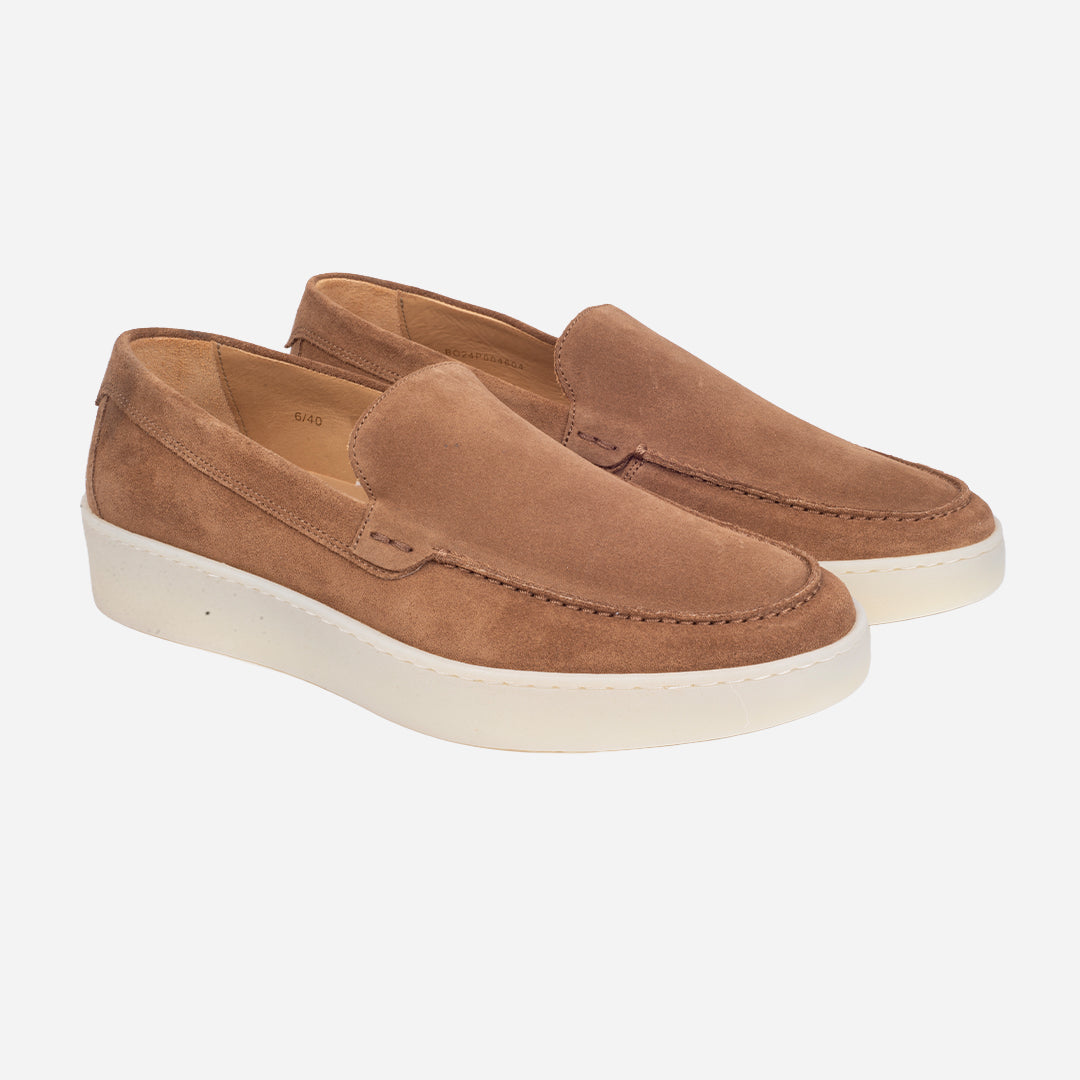 Zapato Gamuza Café Boggi M.