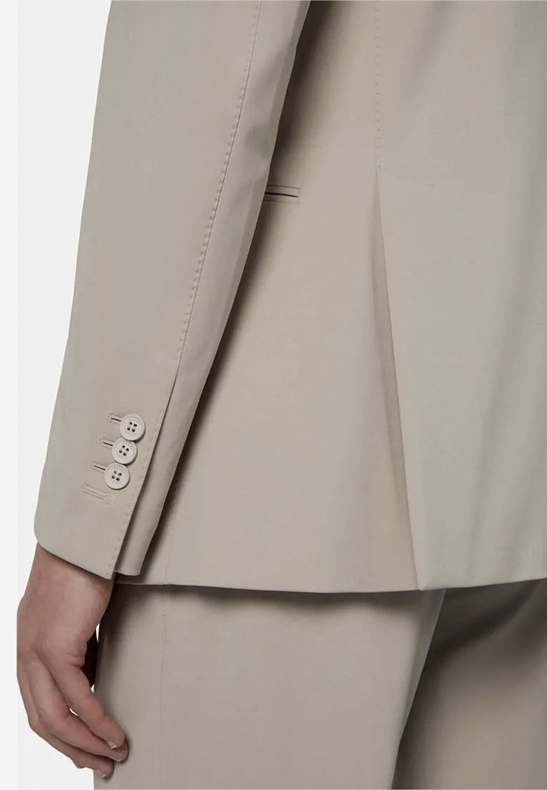 Saco Beige Poliamida Hombre Boggi M.