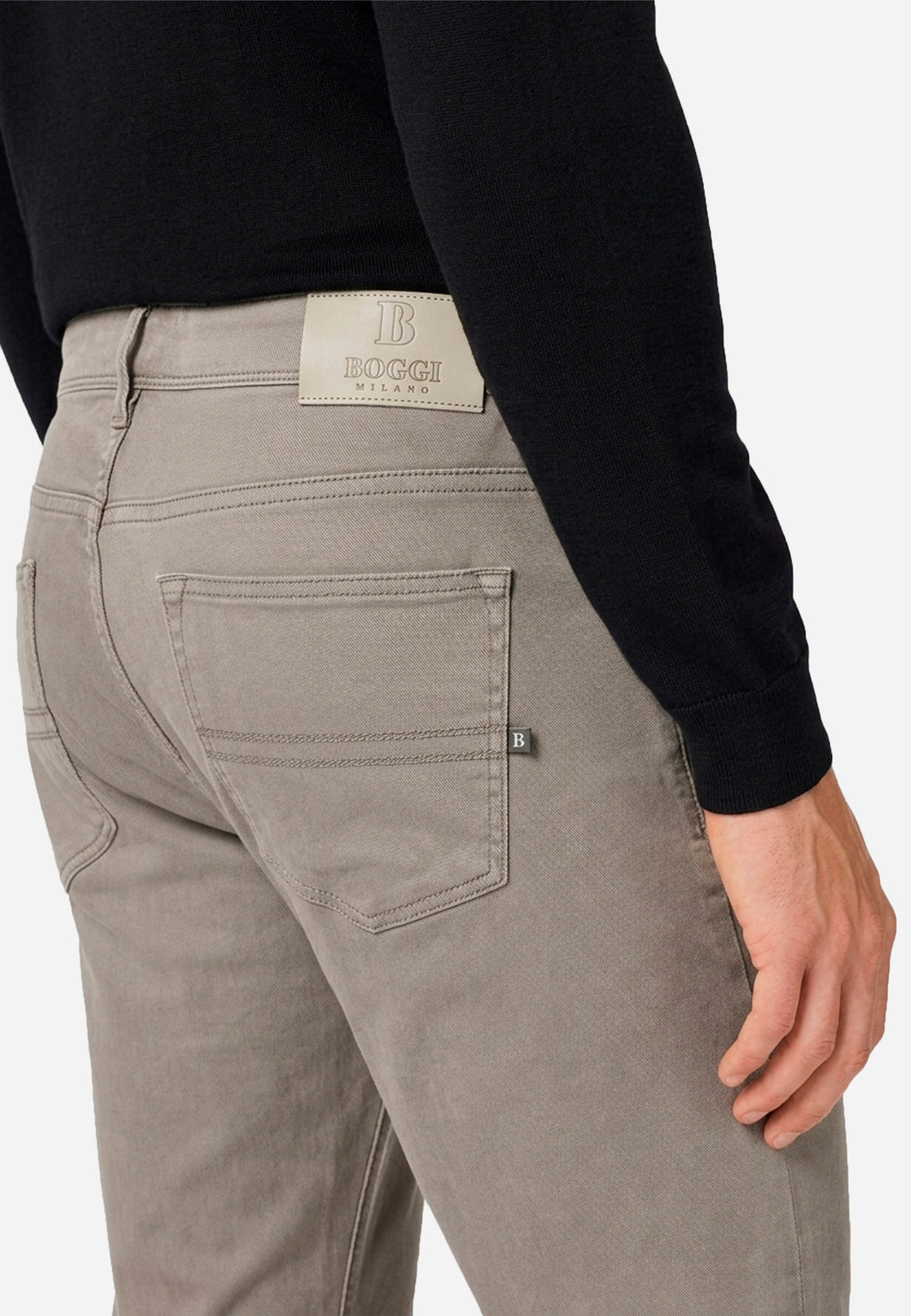 Pantalón 5 Bolsillos Taupe B.M.