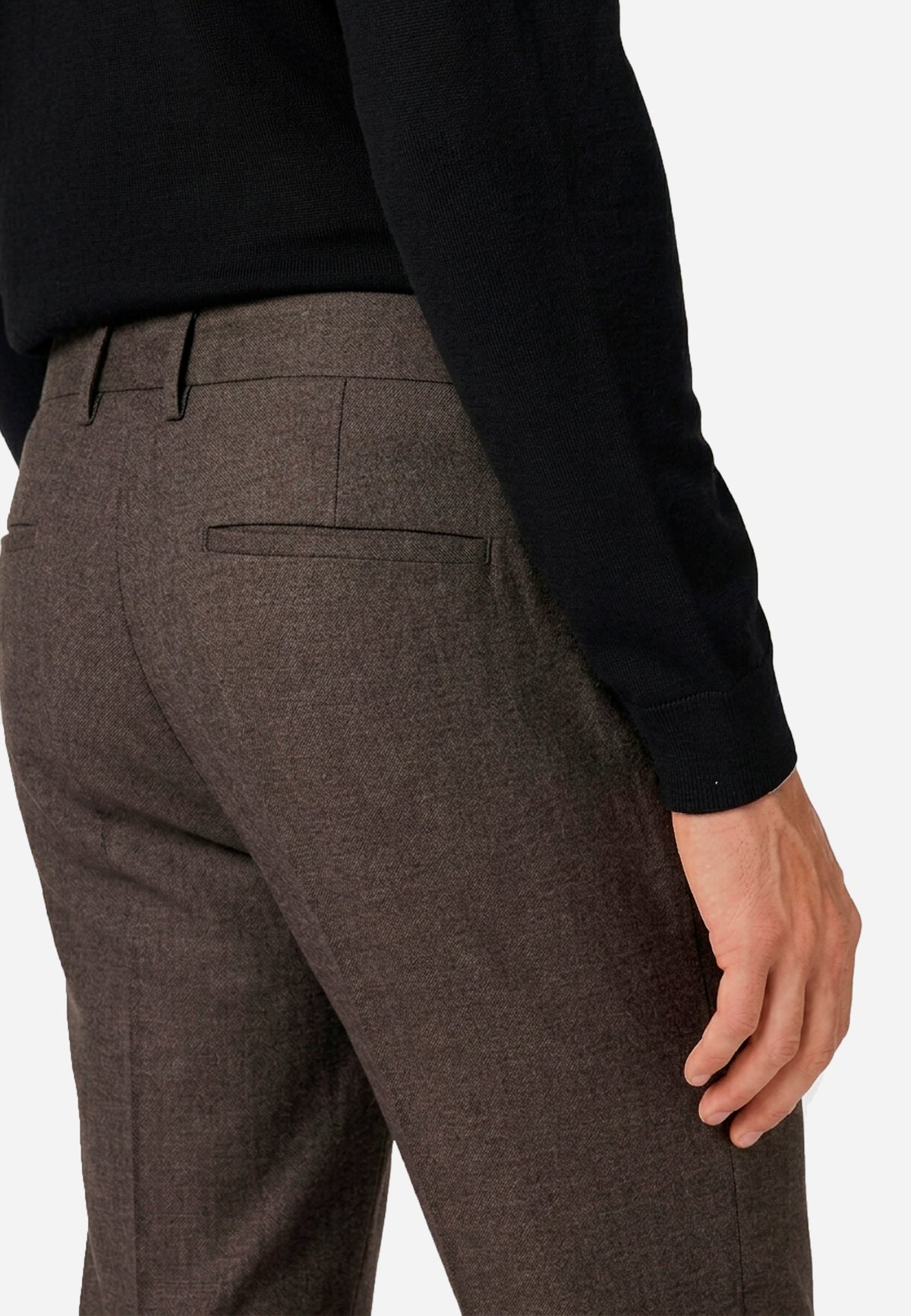 Pantalón Clásico Marrón B.M.