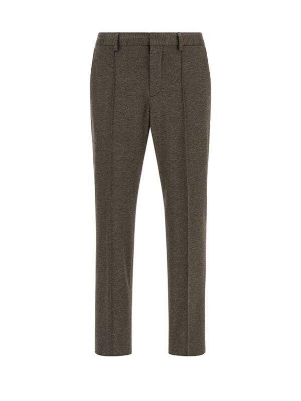 Pantalón Texturizado Marrón B.M.