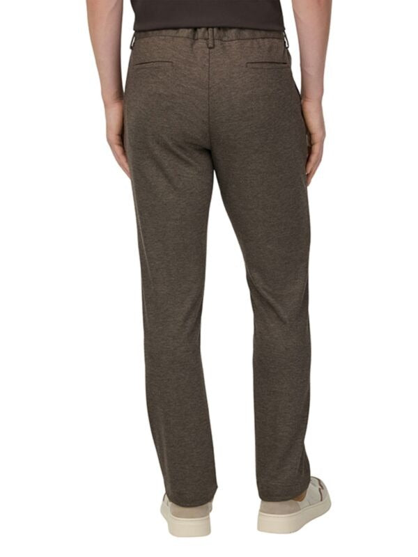Pantalón Texturizado Marrón B.M.