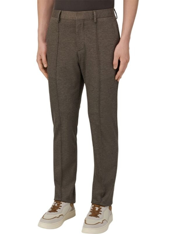 Pantalón Texturizado Marrón B.M.