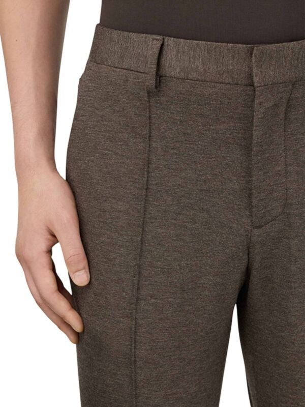 Pantalón Texturizado Marrón B.M.