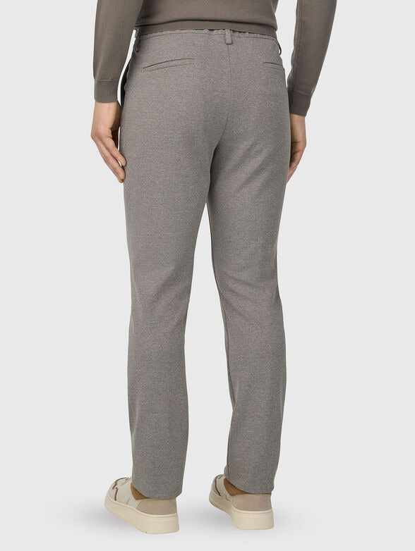 Pantalón Gris Texturizado B.M.