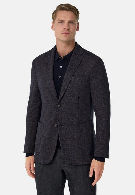 Saco Texturizado Gris Oscuro B.M.