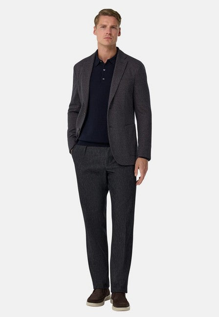 Saco Texturizado Gris Oscuro B.M.