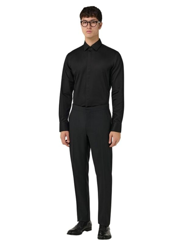 Camisa Clásica Negra B.M.