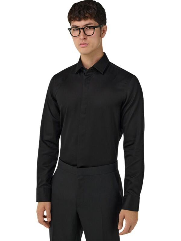 Camisa Clásica Negra B.M.