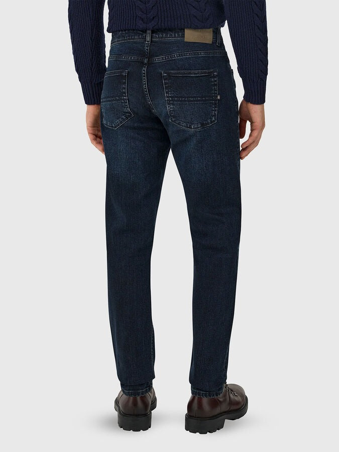 Jean Vaquero En Azul Oscuro B.M.